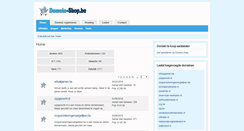 Desktop Screenshot of domein-shop.be
